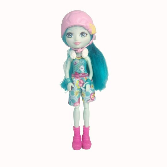 Enchantimals 2018 Taylee Turtle Doll 6-Inches, Blue Hair - Picture 1 of 3